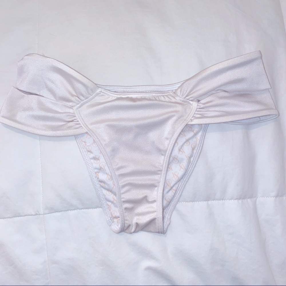 Victoria’s Secret white bikini bottoms